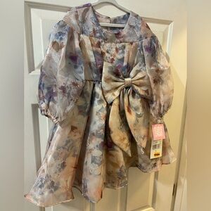 Rare Editions Girls 5 Floral Kids Dress NWT